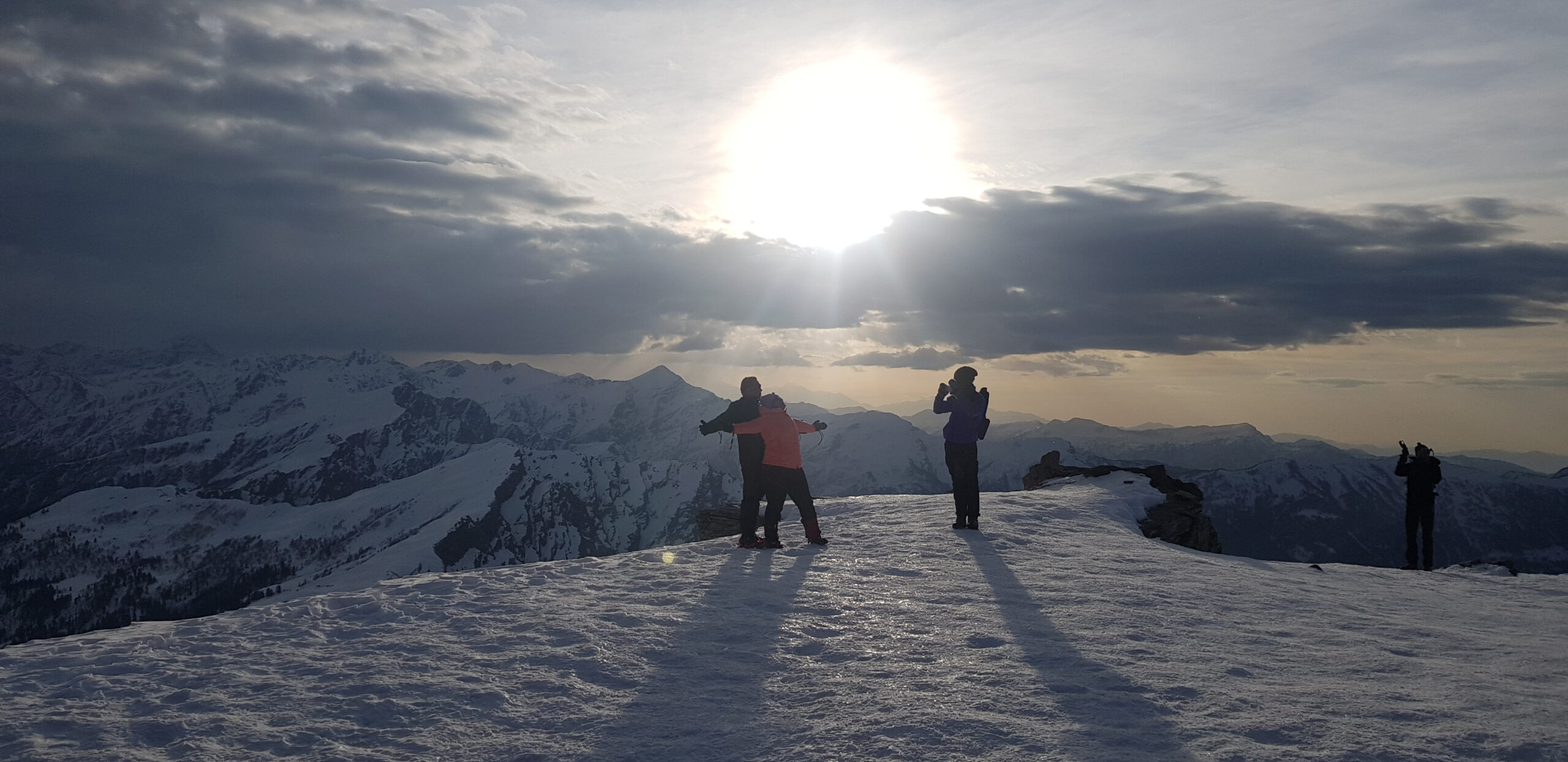 Snow-covered trail on the Kedarkantha Trek