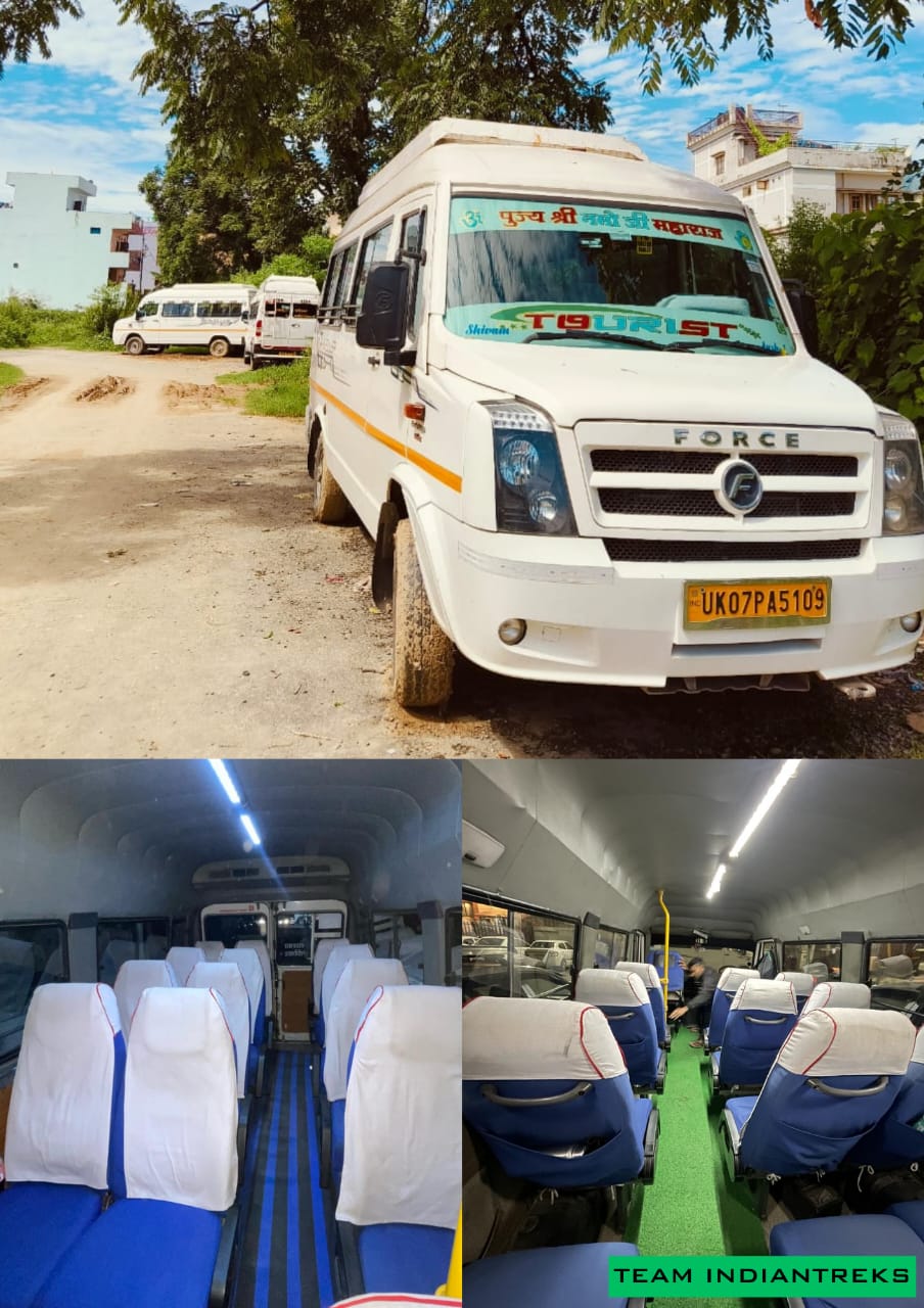 Comfortable Tempo Travellers for Char Dham Yatra & Treks