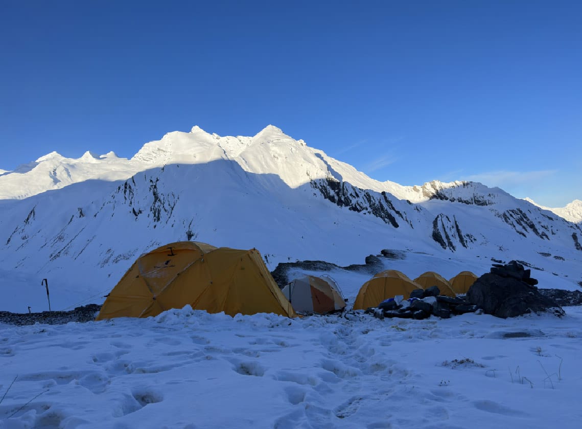 Black Peak (Kalanag) – A challenging 6,387m peak in the Garhwal Himalayas, perfect for experienced climbers