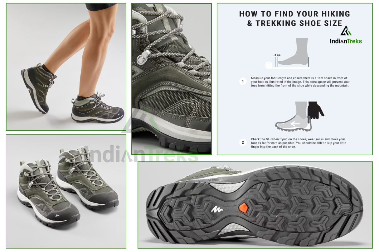 Affordable trekking shoes for Kedarkantha and Gaumukh Tapovan treks