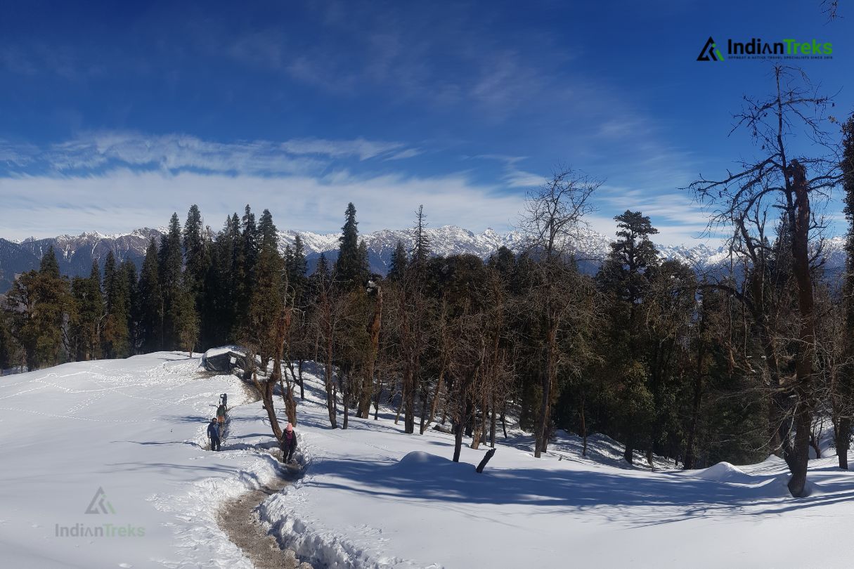 Panoramic View of Kedarkantha trek