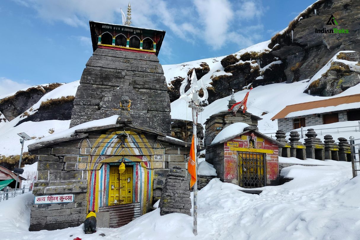 Tungnath Temple the highest Shiva temple in the world on Chopta Chandrashila trek