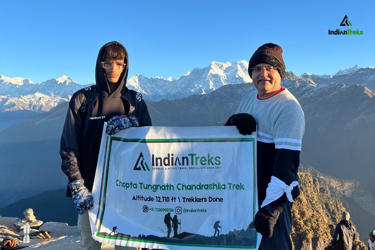 Chopta Tungnath Chandrashila Trek – Sunrise view from Chandrashila Peak