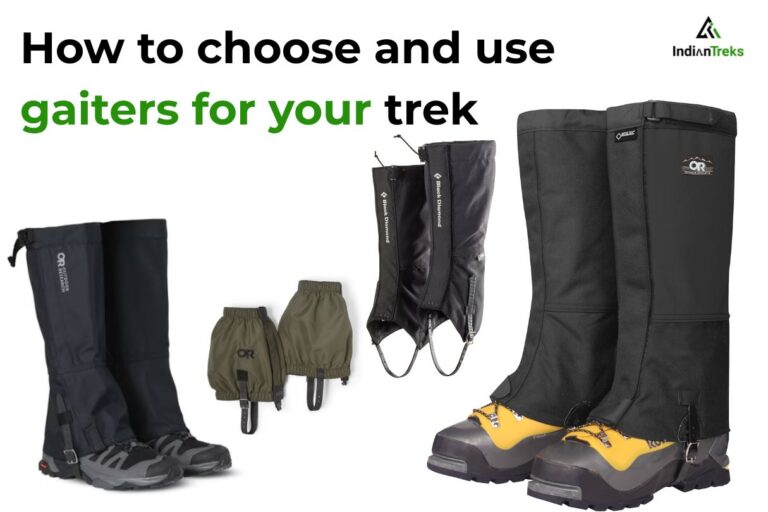Read more about the article How to Choose and Use Gaiters for Your Trek