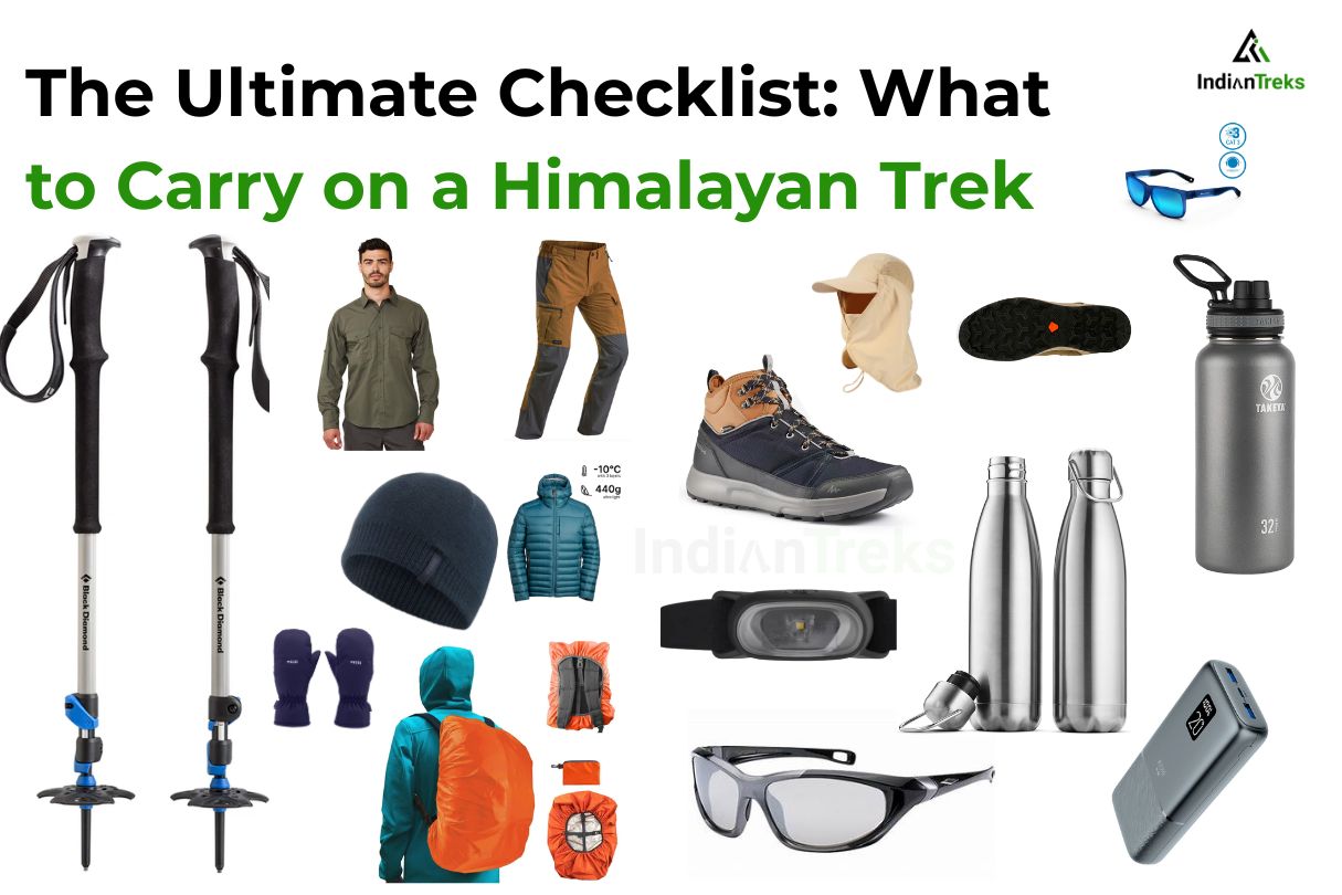 Read more about the article Trekking Essentials Checklist Things to Carry & Must-Have Trekking Gear